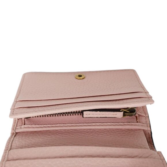 Gucci Cellarius Blind for Love Animalier Leather Card Case Pink 460185 - Picture 12 of 14